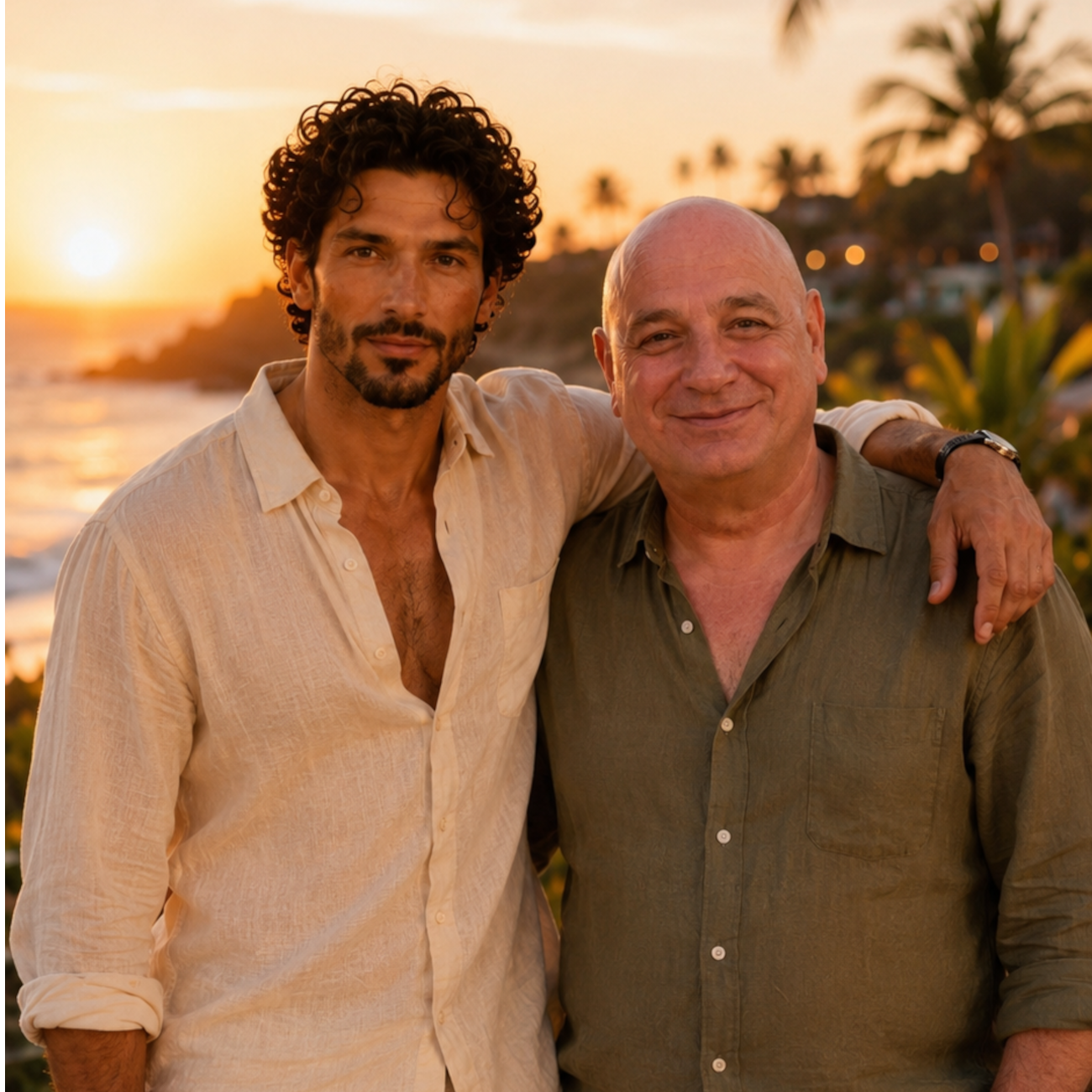 Juan Solé aan de kust
